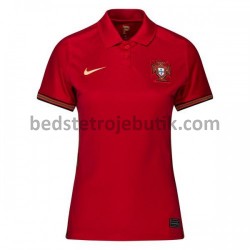 Portugal Dame Hjemmebane Fodboldtrøje Euro 2020 Kortærmet