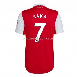 Arsenal Saka 7 Hjemmebane Fodboldtrøje 2022-2023 Kortærmet