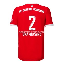 Bayern München Upamecano 2 Hjemmebane Fodboldtrøje 2022-2023 Kortærmet