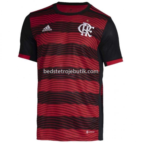 CR Flamengo Hjemmebane Fodboldtrøje 2022-2023 Kortærmet
