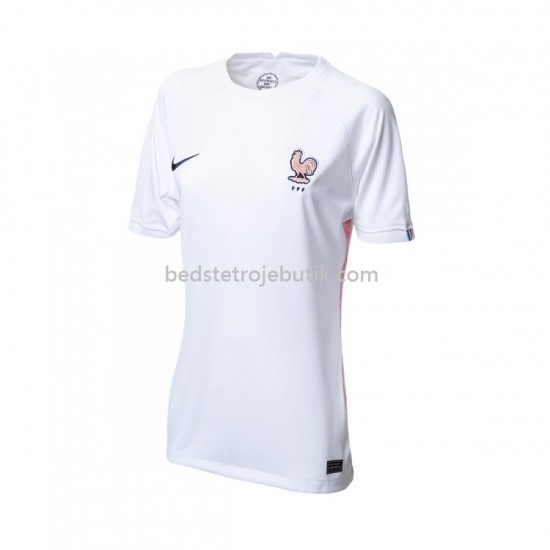 Frankrig Dame Udebane Fodboldtrøje 2022 Kortærmet