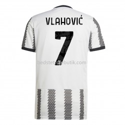 Juventus Vlahovic 7 Hjemmebane Fodboldtrøje 2022-2023 Kortærmet