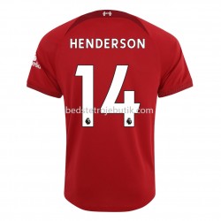 Liverpool Henderson 14 Hjemmebane Fodboldtrøje 2022-2023 Kortærmet