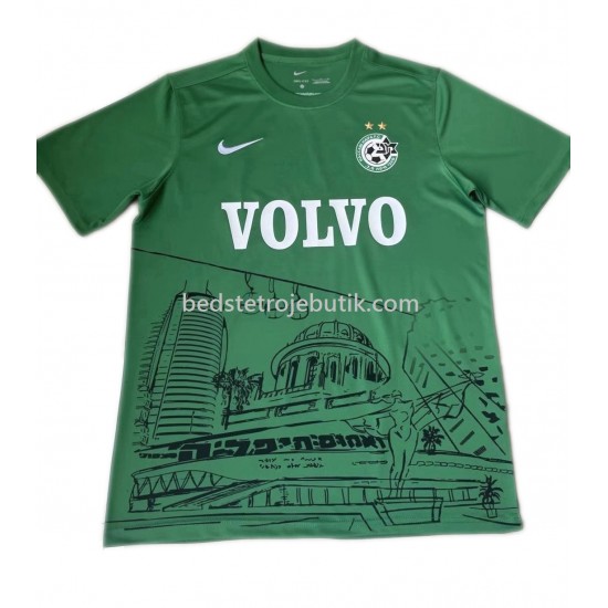 Maccabi Haifa Hjemmebane Fodboldtrøje 2022-2023 Kortærmet