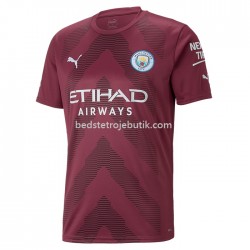 Manchester City Målmand Hjemmebane Fodboldtrøje 2022-2023 Kortærmet