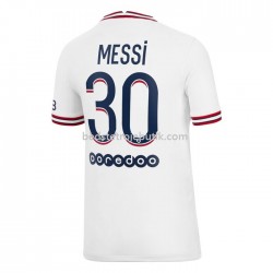 Paris Saint-Germain Lionel Messi 30 4. Valg Fodboldtrøje 2021-2022 Kortærmet