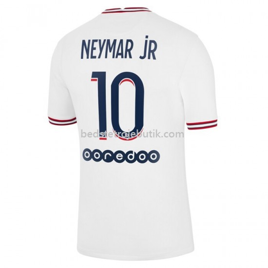 Paris Saint-Germain Neymar Jr 10 4. Valg Fodboldtrøje 2021-2022 Kortærmet
