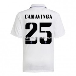 Real Madrid Camavinga 25 Hjemmebane Fodboldtrøje 2022-2023 Kortærmet