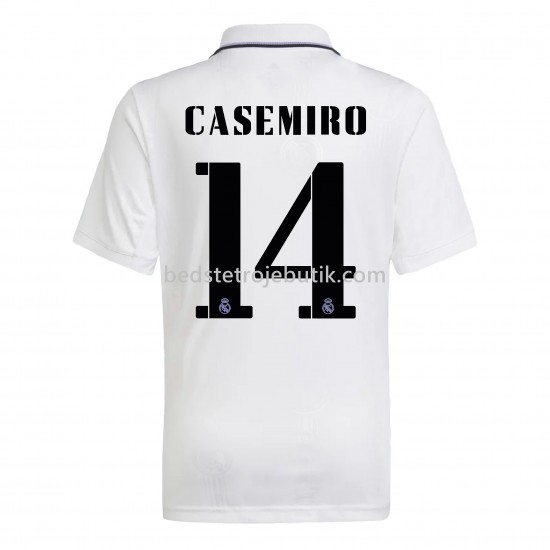 Real Madrid Casemiro 14 Hjemmebane Fodboldtrøje 2022-2023 Kortærmet