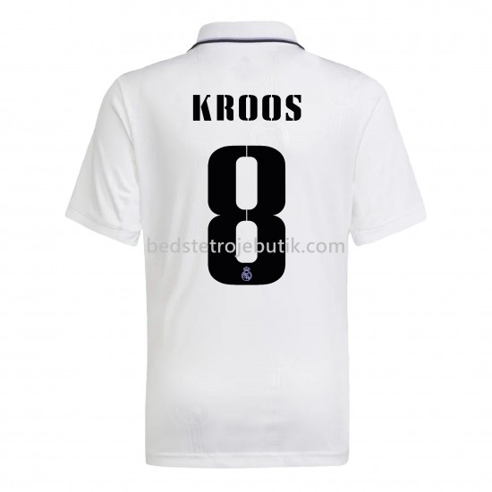 Real Madrid Kroos 8 Hjemmebane Fodboldtrøje 2022-2023 Kortærmet