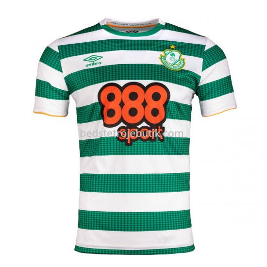 Shamrock Rovers Hjemmebane Fodboldtrøje 2021-2022 Kortærmet