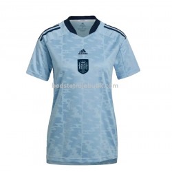 Spanien Dame Udebane Fodboldtrøje 2022 Kortærmet