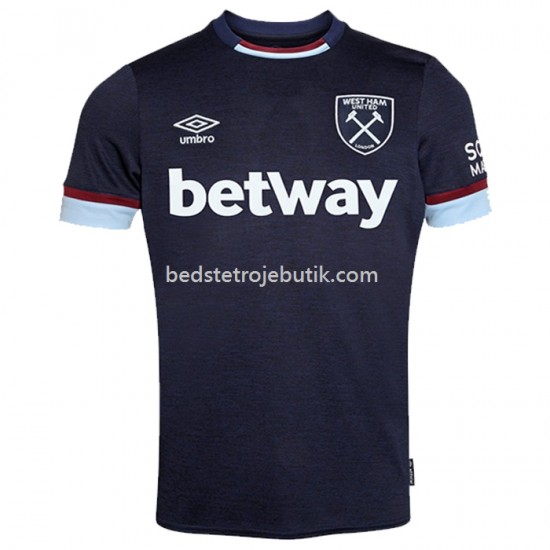 West Ham United 3. Valg Fodboldtrøje 2021-2022 Kortærmet