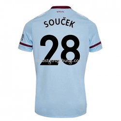 West Ham United Tomas Udebane Fodboldtrøje 2021-2022 Kortærmet