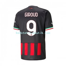 AC Milan Olivier Giroud 9 Mænd Hjemmebane Fodboldtrøje 2022-2023 Kortærmet