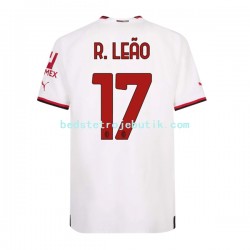 AC Milan Rafael Leao 17 Mænd Udebane Fodboldtrøje 2022-2023 Kortærmet