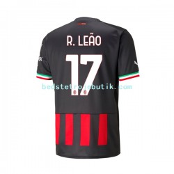AC Milan Rafael Leao 17 Mænd Hjemmebane Fodboldtrøje 2022-2023 Kortærmet