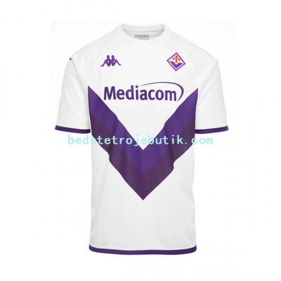 Fiorentina Mænd Udebane Fodboldtrøje 2022-2023 Kortærmet