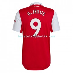 Arsenal Gabriel Jesus 9 Mænd Hjemmebane Fodboldtrøje 2022-2023 Kortærmet