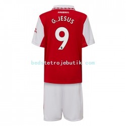 Arsenal Gabriel Jesus 9 Børn Hjemmebane Fodboldtrøje 2022-2023 Kortærmet