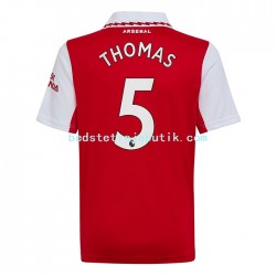 Arsenal Thomas Partey 5 Mænd Hjemmebane Fodboldtrøje 2022-2023 Kortærmet