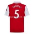 Arsenal Thomas Partey 5 Mænd Hjemmebane Fodboldtrøje 2022-2023 Kortærmet