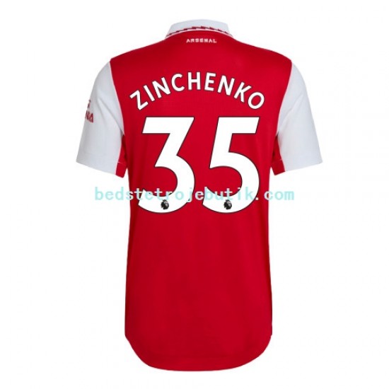 Arsenal Zinchenko 35 Mænd Hjemmebane Fodboldtrøje 2022-2023 Kortærmet