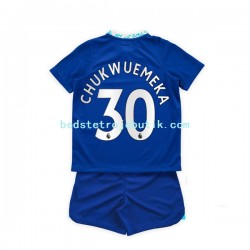 Chelsea Chukwuemeka 30 Børn Hjemmebane Fodboldtrøje 2022-2023 Kortærmet