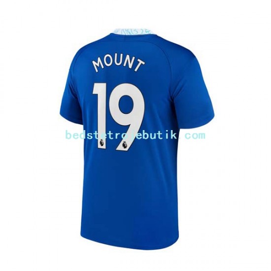 Chelsea Mason Mount 19 Mænd Hjemmebane Fodboldtrøje 2022-2023 Kortærmet