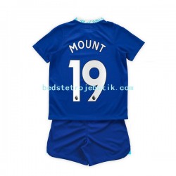 Chelsea Mason Mount 19 Børn Hjemmebane Fodboldtrøje 2022-2023 Kortærmet