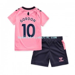 Everton FC Gordon 10 Børn Udebane Fodboldtrøje 2022-2023 Kortærmet