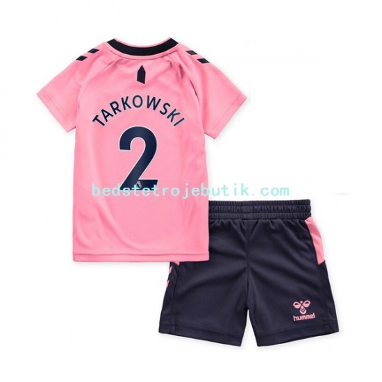 Everton FC James Tarkowski 2 Børn Udebane Fodboldtrøje 2022-2023 Kortærmet