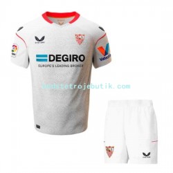 Sevilla FC Børn Hjemmebane Fodboldtrøje 2022-2023 Kortærmet
