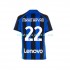 Inter Milan Henrikh Mkhitaryan 22 Mænd Hjemmebane Fodboldtrøje 2022-2023 Kortærmet