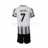 Juventus Chiesa 7 Børn Hjemmebane Fodboldtrøje 2022-2023 Kortærmet