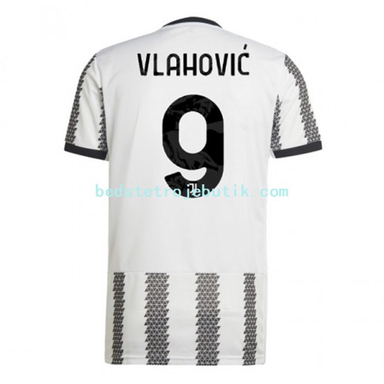 Juventus Vlahovic 9 Mænd Hjemmebane Fodboldtrøje 2022-2023 Kortærmet