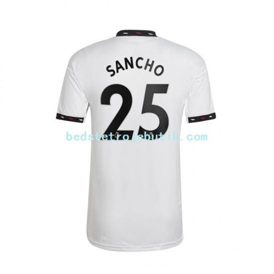 Manchester United Jadon Sancho 25 Mænd Udebane Fodboldtrøje 2022-2023 Kortærmet