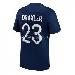 Paris Saint-Germain Draxler 23 Mænd Hjemmebane Fodboldtrøje 2022-2023 Kortærmet