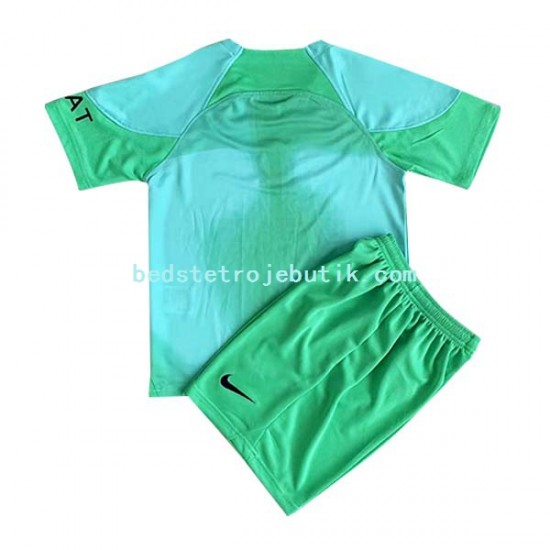 Paris Saint-Germain Målmand Børn Hjemmebane Fodboldtrøje 2022-2023 Kortærmet