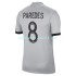 Paris Saint-Germain Leandro Paredes 8 Mænd Udebane Fodboldtrøje 2022-2023 Kortærmet