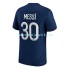 Paris Saint-Germain Messi 30 Mænd Hjemmebane Fodboldtrøje 2022-2023 Kortærmet