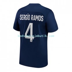 Paris Saint-Germain Sergio Ramos 4 Mænd Hjemmebane Fodboldtrøje 2022-2023 Kortærmet
