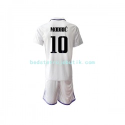 Real Madrid Modrić 10 Børn Hjemmebane Fodboldtrøje 2022-2023 Kortærmet