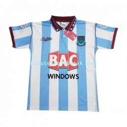 West Ham United Retro Mænd Udebane Fodboldtrøje 1991-1992 Kortærmet