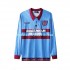 West Ham United Retro Mænd Hjemmebane Fodboldtrøje 1995-1996 Langærmet