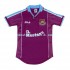 West Ham United Retro Mænd Hjemmebane Fodboldtrøje 1999-2001 Kortærmet