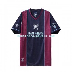 West Ham United Iron Maiden Retro Mænd Hjemmebane Fodboldtrøje 2011 Kortærmet