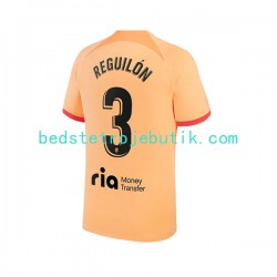 Atlético Madrid Sergio Reguilon 3 Mænd 3. Valg Fodboldtrøje 2022-2023 Kortærmet