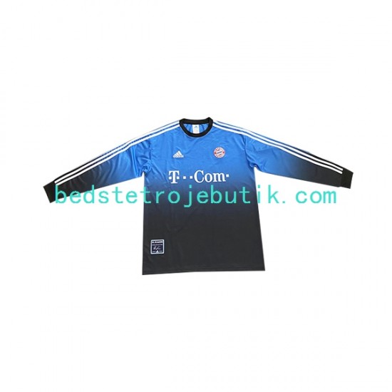FC Bayern München 2002-2003 Målmand Retro Mænd Hjemmebane Fodboldtrøje Langærmet