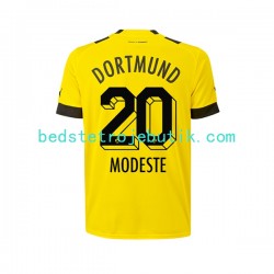 Borussia Dortmund Anthony Modeste 20 Mænd Hjemmebane Fodboldtrøje 2022-2023 Kortærmet